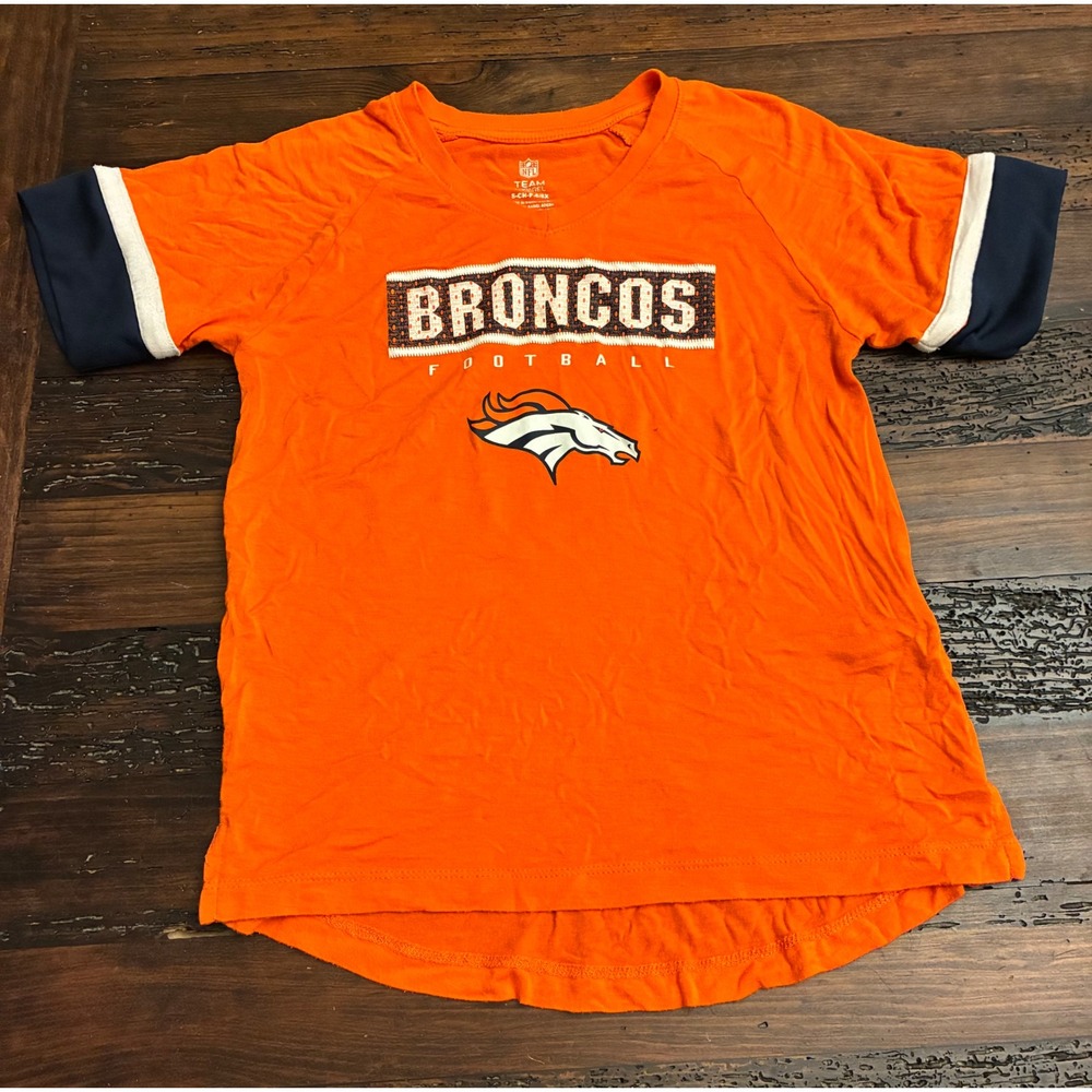 Denver Broncos Tshirt Kids Size 6X NFL Fan Gear Football